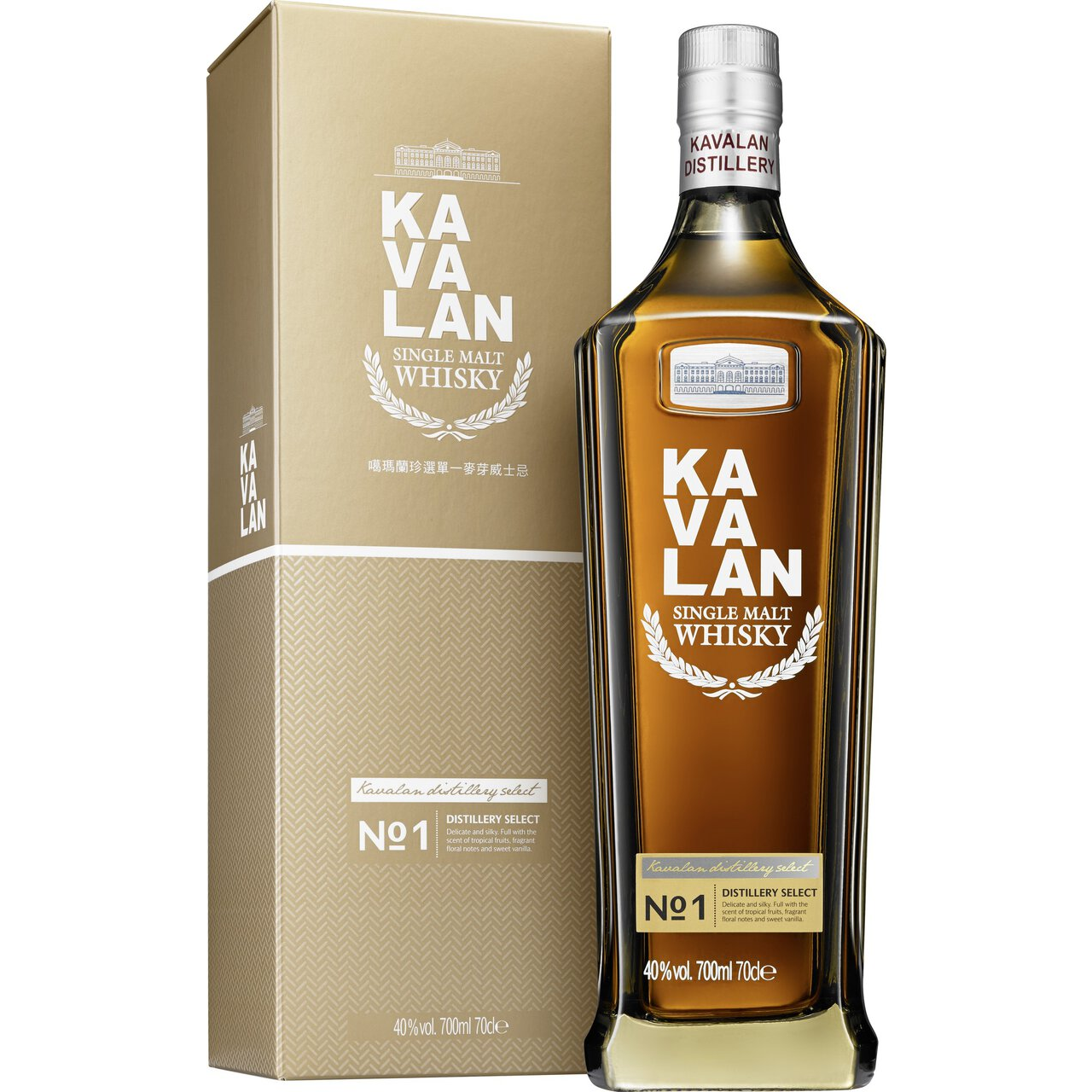 Kavalan Distillery Select No.1 Single Malt (0,7l) - Gourmet Markt