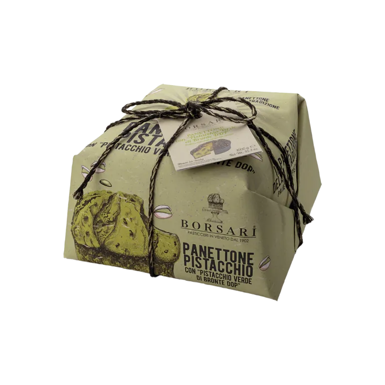 Borsari Panettone con Crema Pistacchio (1000g) - Gourmet Markt