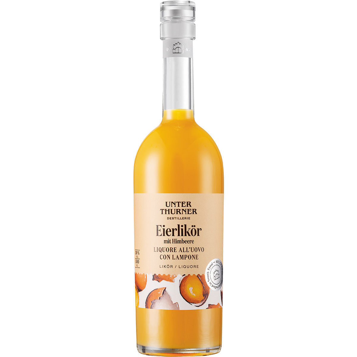 Unterthurner Eierlikör mit Himbeere (0,5l) - Gourmet Markt