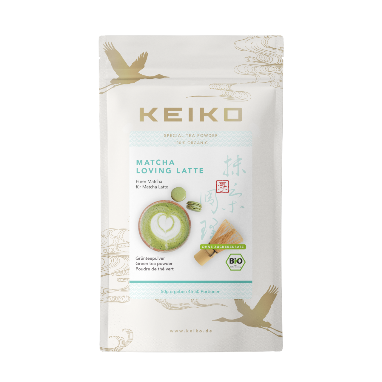 Matcha Loving Latte - Bio Japan Grünteepulver (50g)