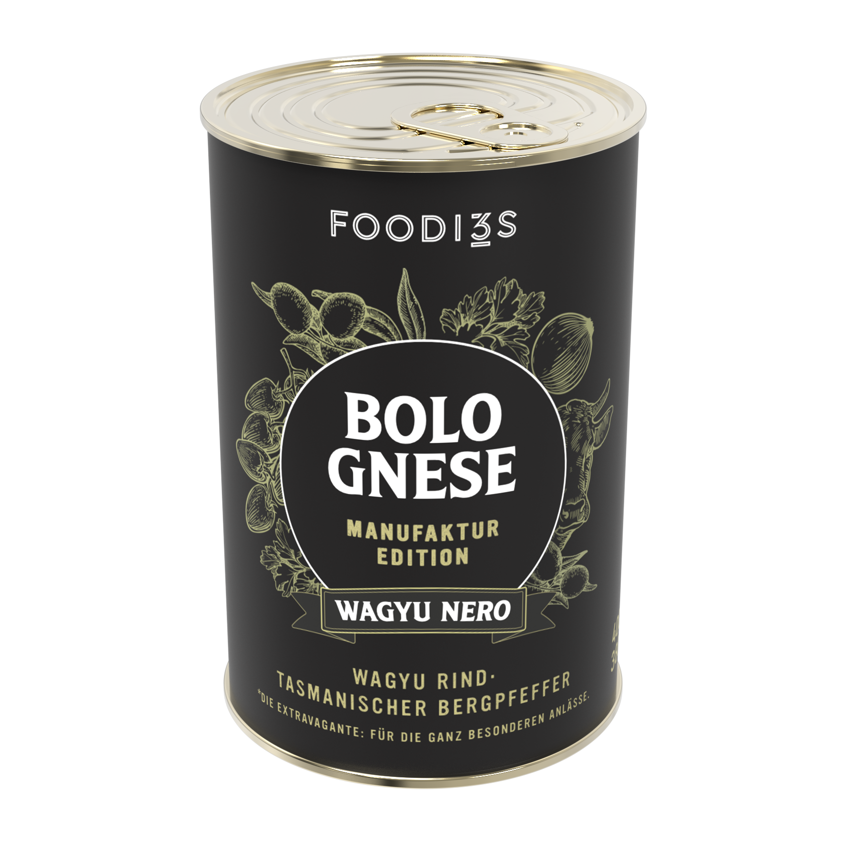 3 Foodies Bolognese Wagyu Nero (400g) - Gourmet Markt