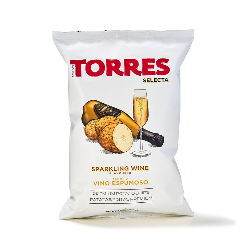 Kartoffelchips mit Schaumwein (150g)