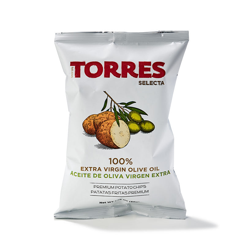 Kartoffelchips mit Olivenöl (40g)