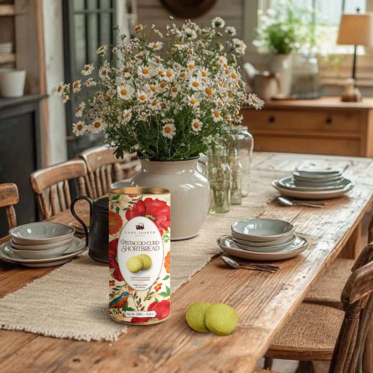 Lady Joseph Butterkekse mit Pistaziencreme (130g) - Gourmet Markt