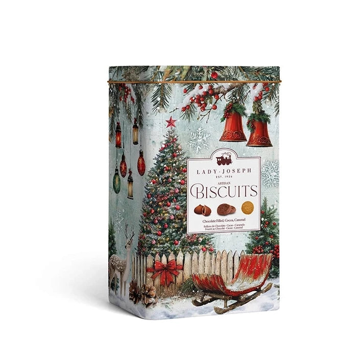 Lady Joseph Biscuits in der Metalldose "Weihnachten" (300g) - Gourmet Markt