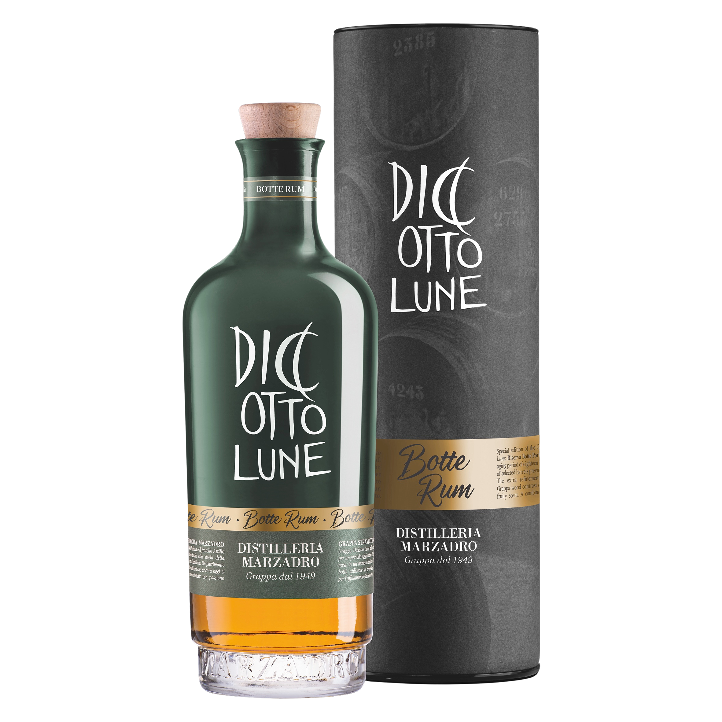 Grappa Diciotto Lune "Botte Rum" (0,5l)