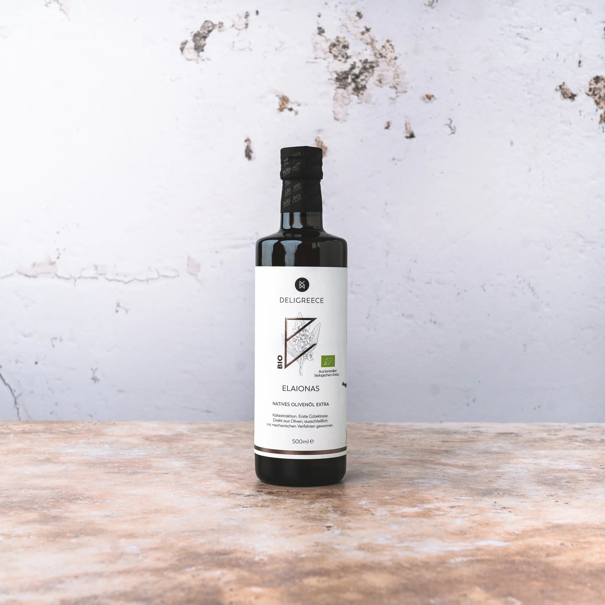 Deligreece Elaionas BIO natives Olivenöl extra (0,5l) - Gourmet Markt