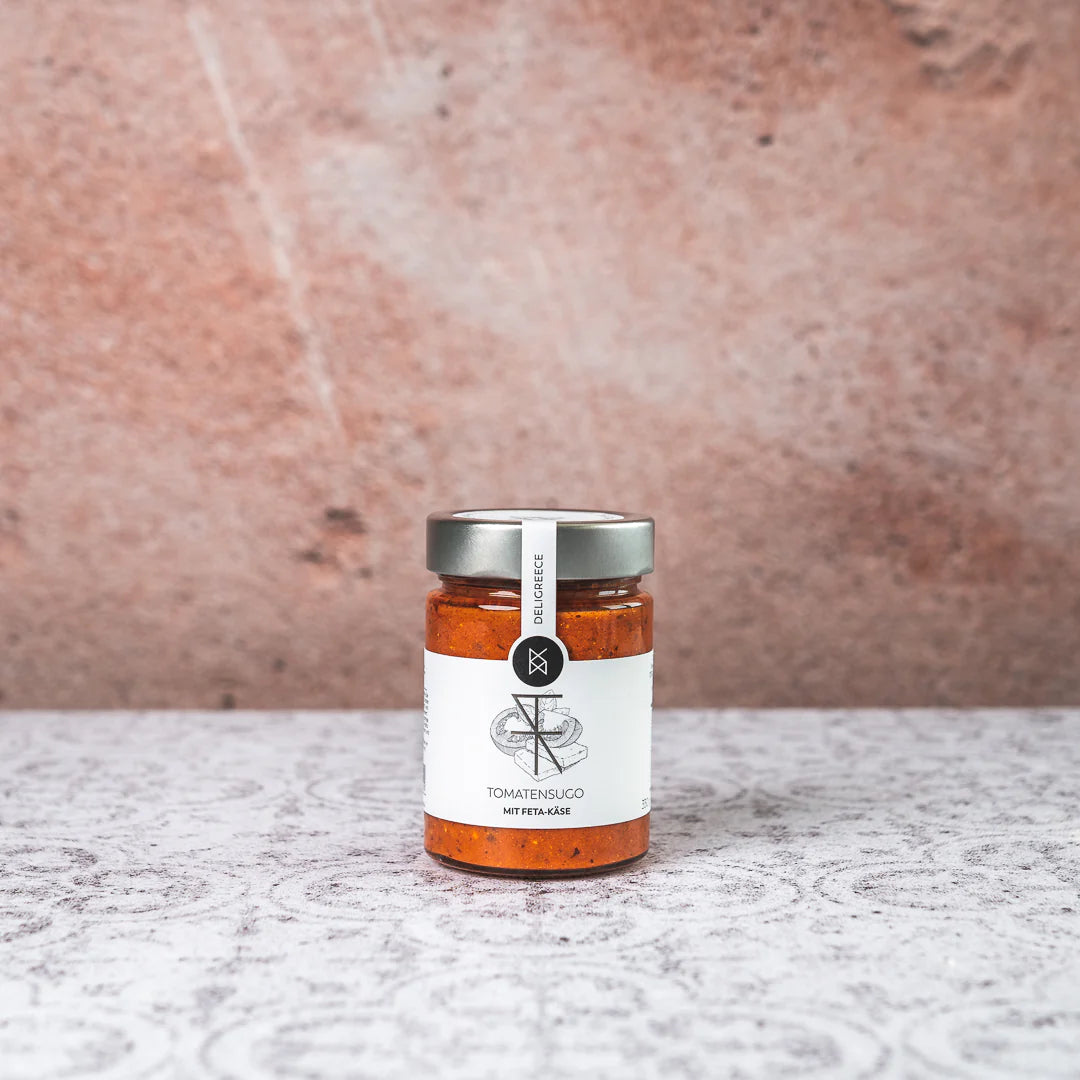 Deligreece Tomatensugo mit Feta-Käse (330g) - Gourmet Markt