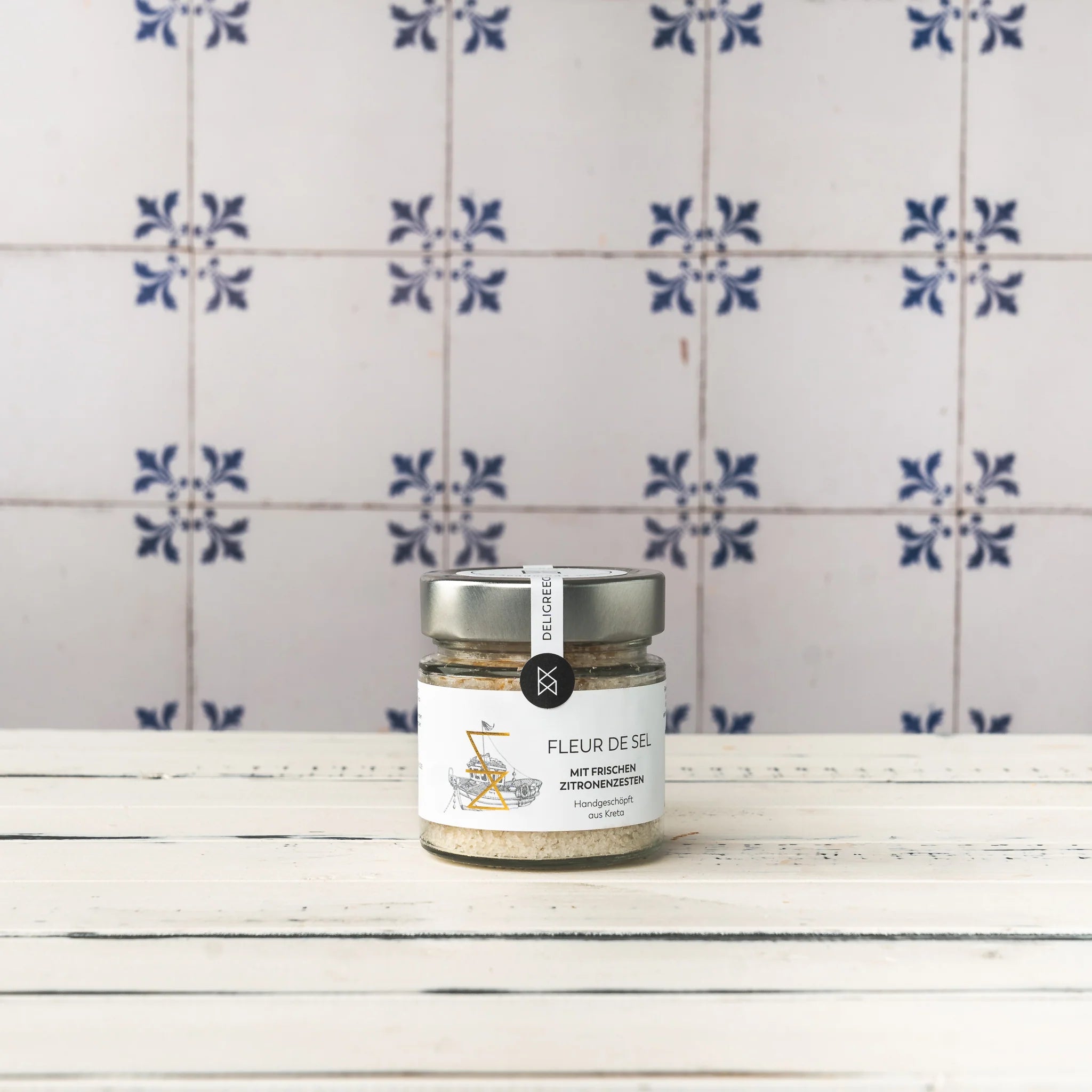 Deligreece Fleur de Sel - Mit Zitronenzesten (160g) - Gourmet Markt