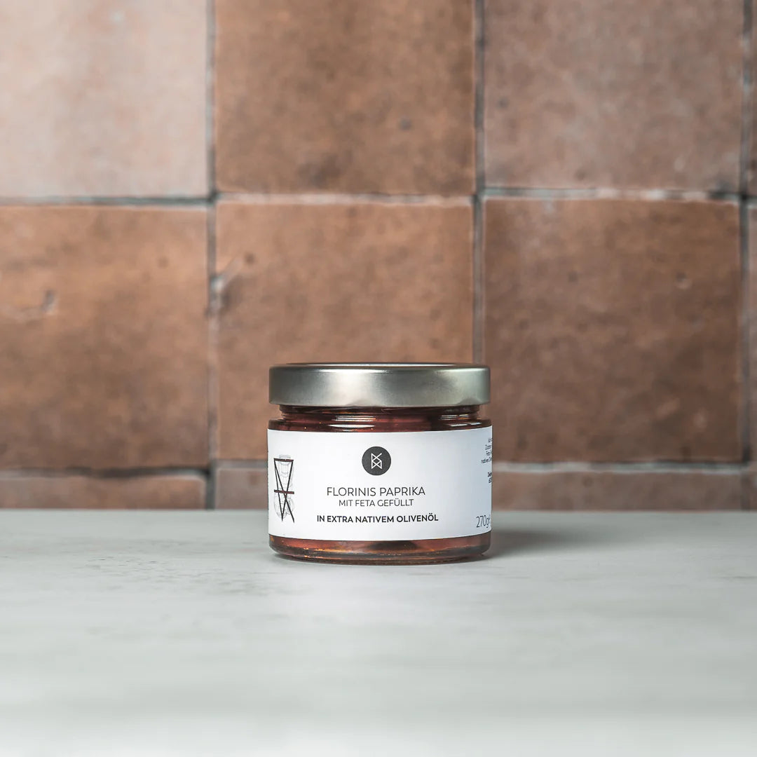 Deligreece Florinis Paprika - Mit Feta Gefüllt (270g) - Gourmet Markt
