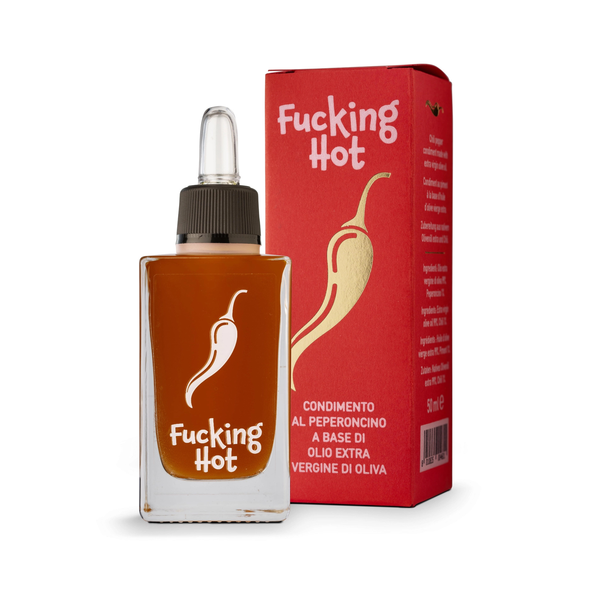 Galantino Natives Olivenöl extra mit scharfem Chili (50ml) - Gourmet Markt