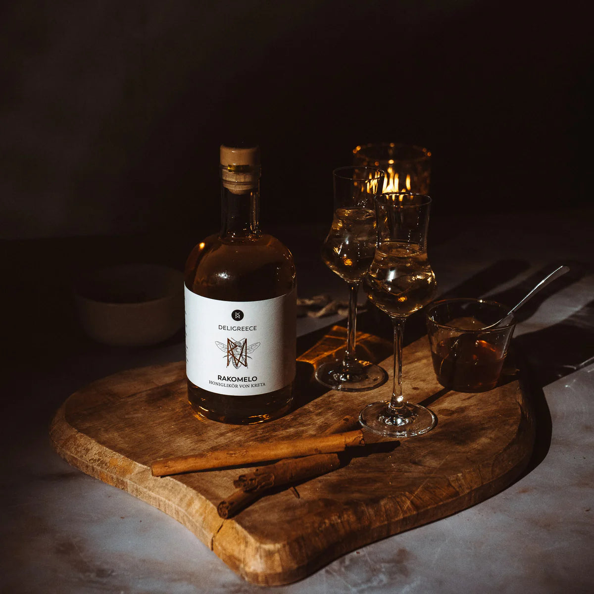 Deligreece Rakomelo - Honiglikör (0,5l) - Gourmet Markt