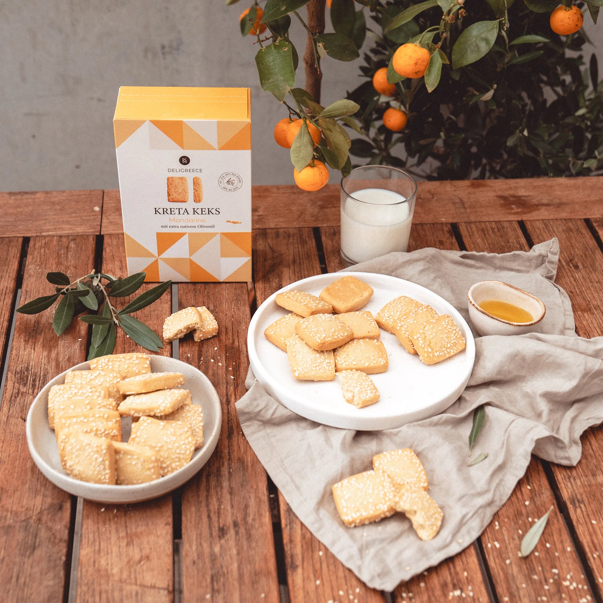 Deligreece Kreta Keks - Mandarine (200g) - Gourmet Markt