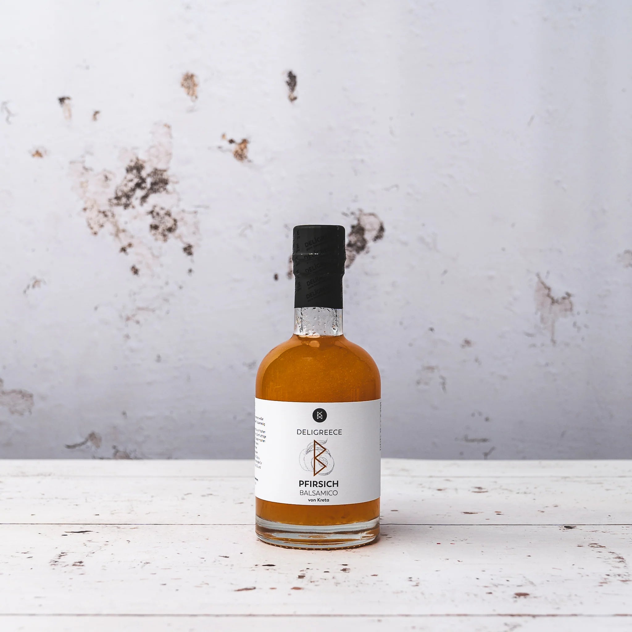 Deligreece Pfirsich Balsamico von Kreta (250ml) - Gourmet Markt
