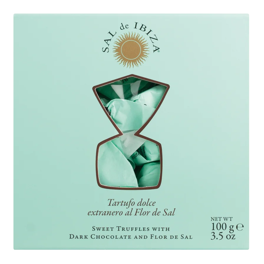 Tartufi dolci extranero al Flor de Sal Geschenkbox (100g)