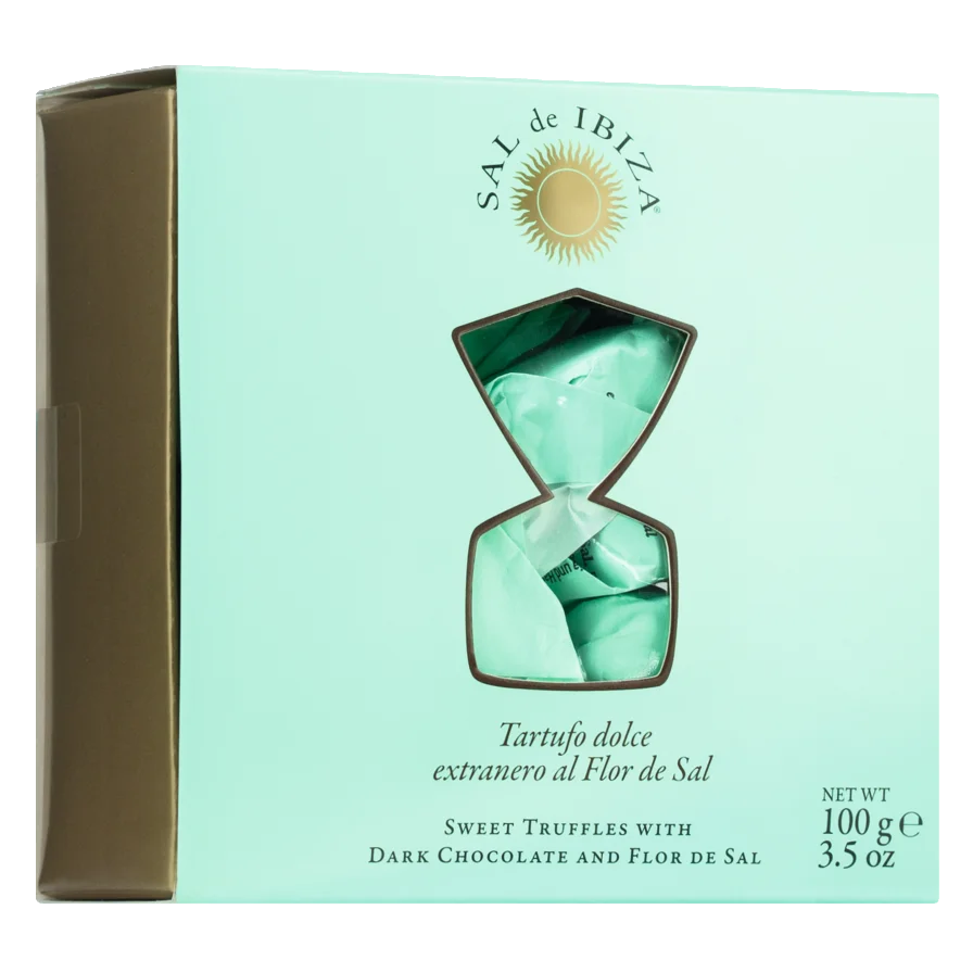 Tartufi dolci extranero al Flor de Sal Geschenkbox (100g)