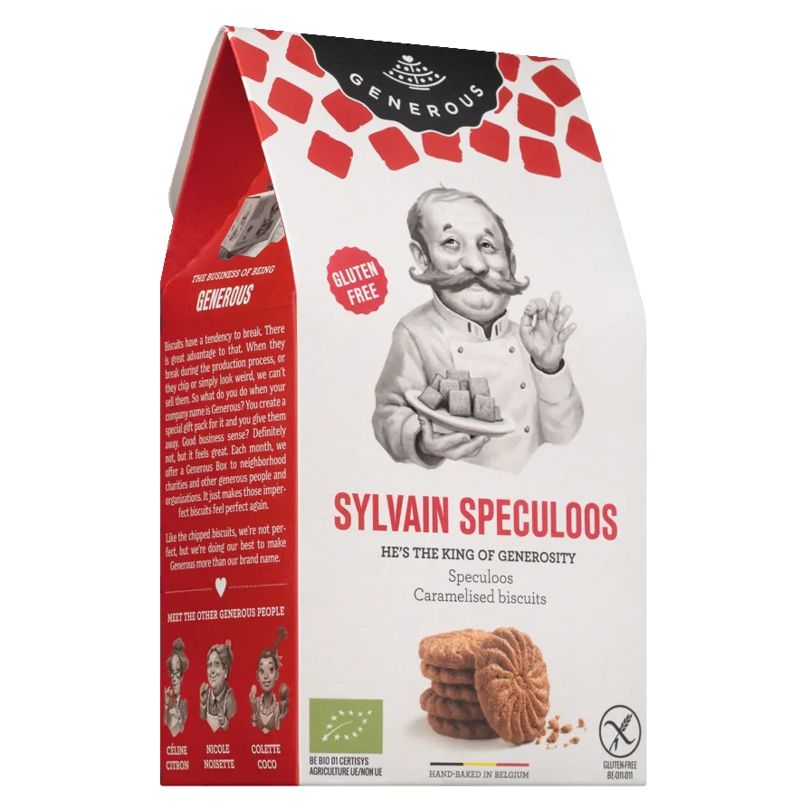 Sylvain Speculoos, glutenfrei, Bio (100g)
