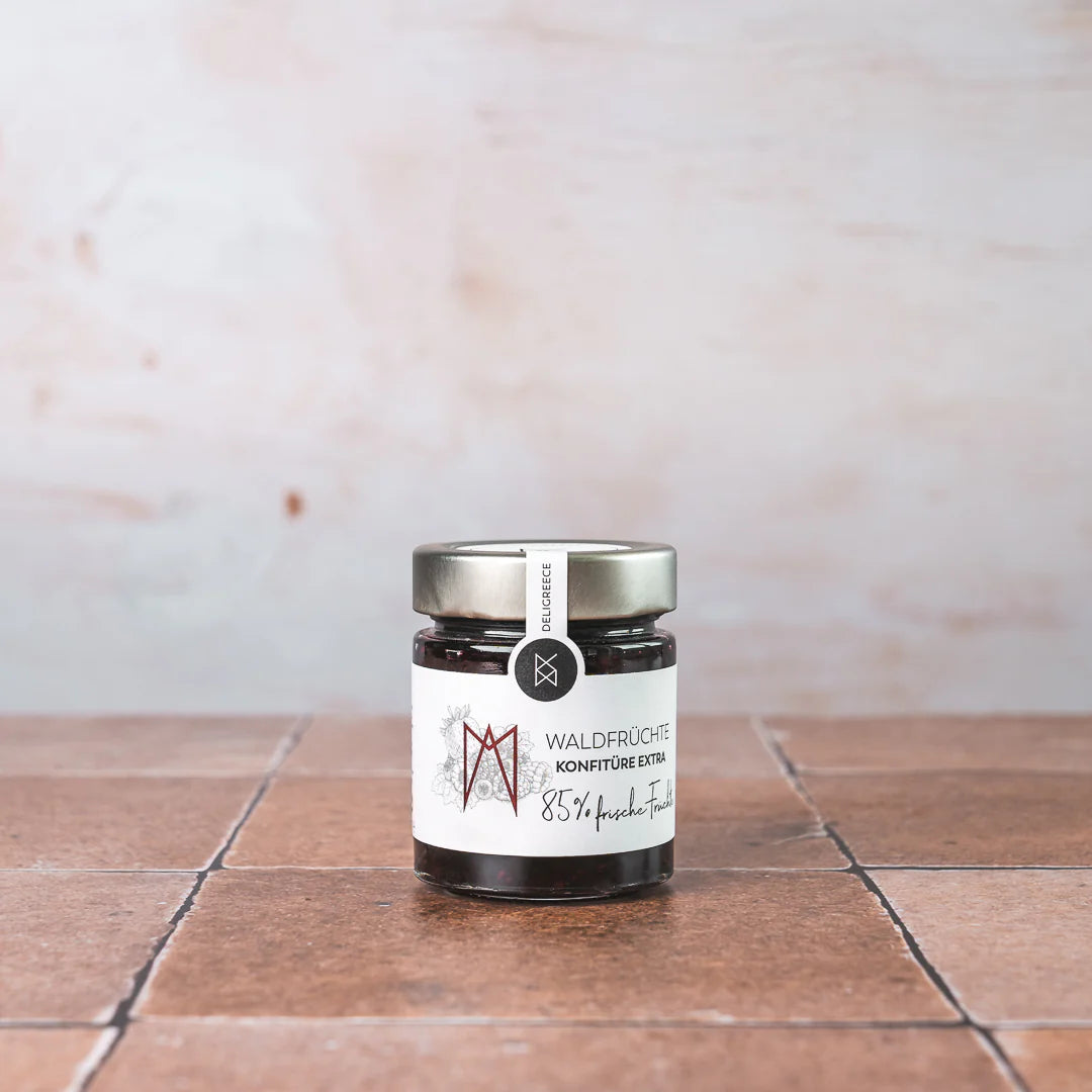 Deligreece Waldfrüchte Konfitüre Extra 85% (180g) - Gourmet Markt