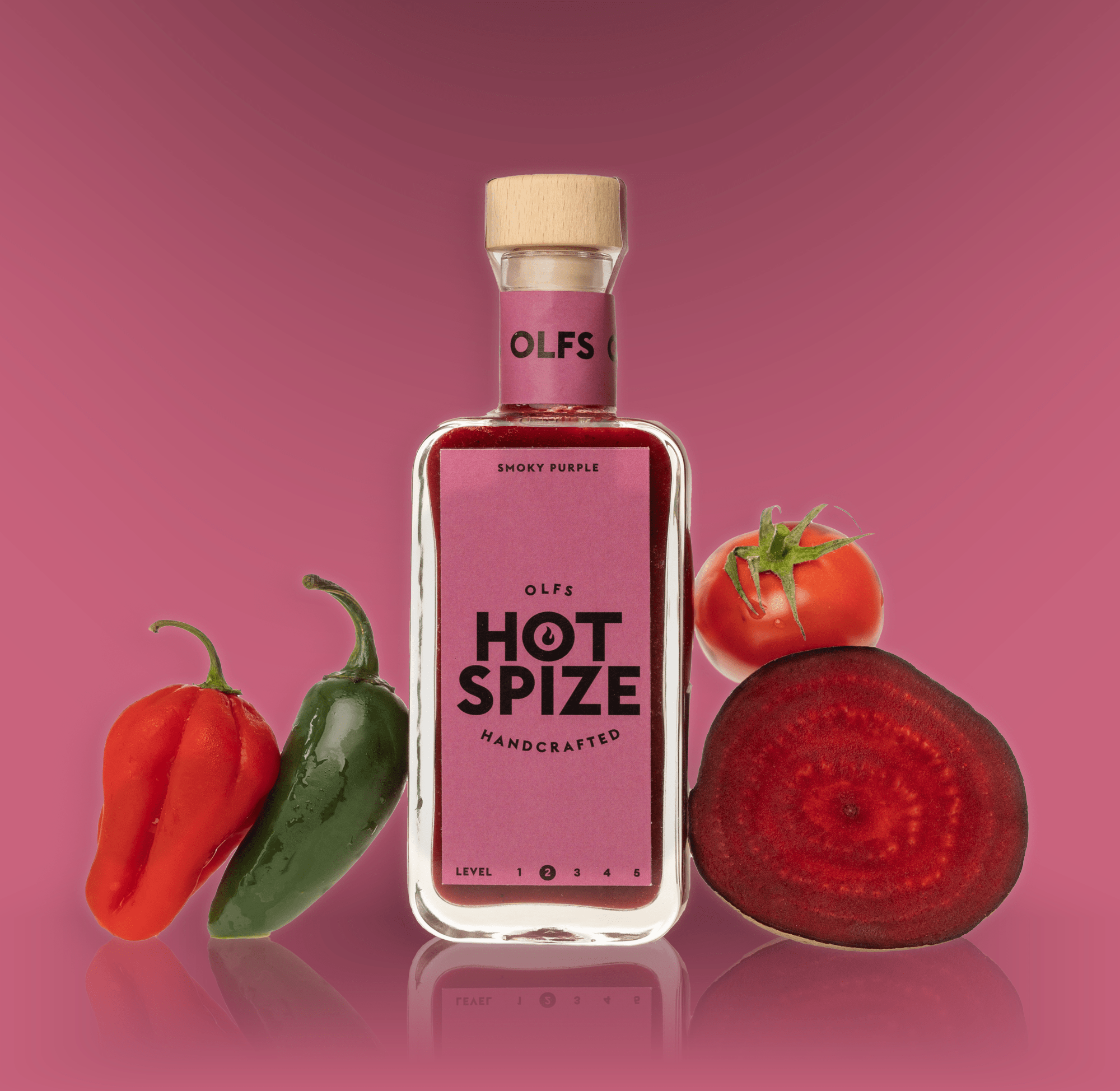 Olfs Hot Spize Smoky Purple (100ml) - Gourmet Markt