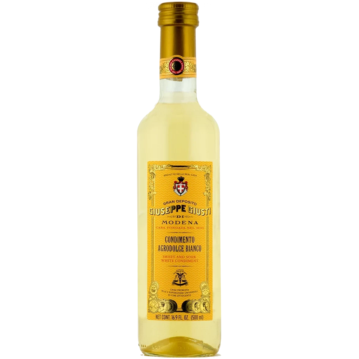 Acetaia Giusti Condimento Agrodolce Bianco (0,5l) - Gourmet Markt