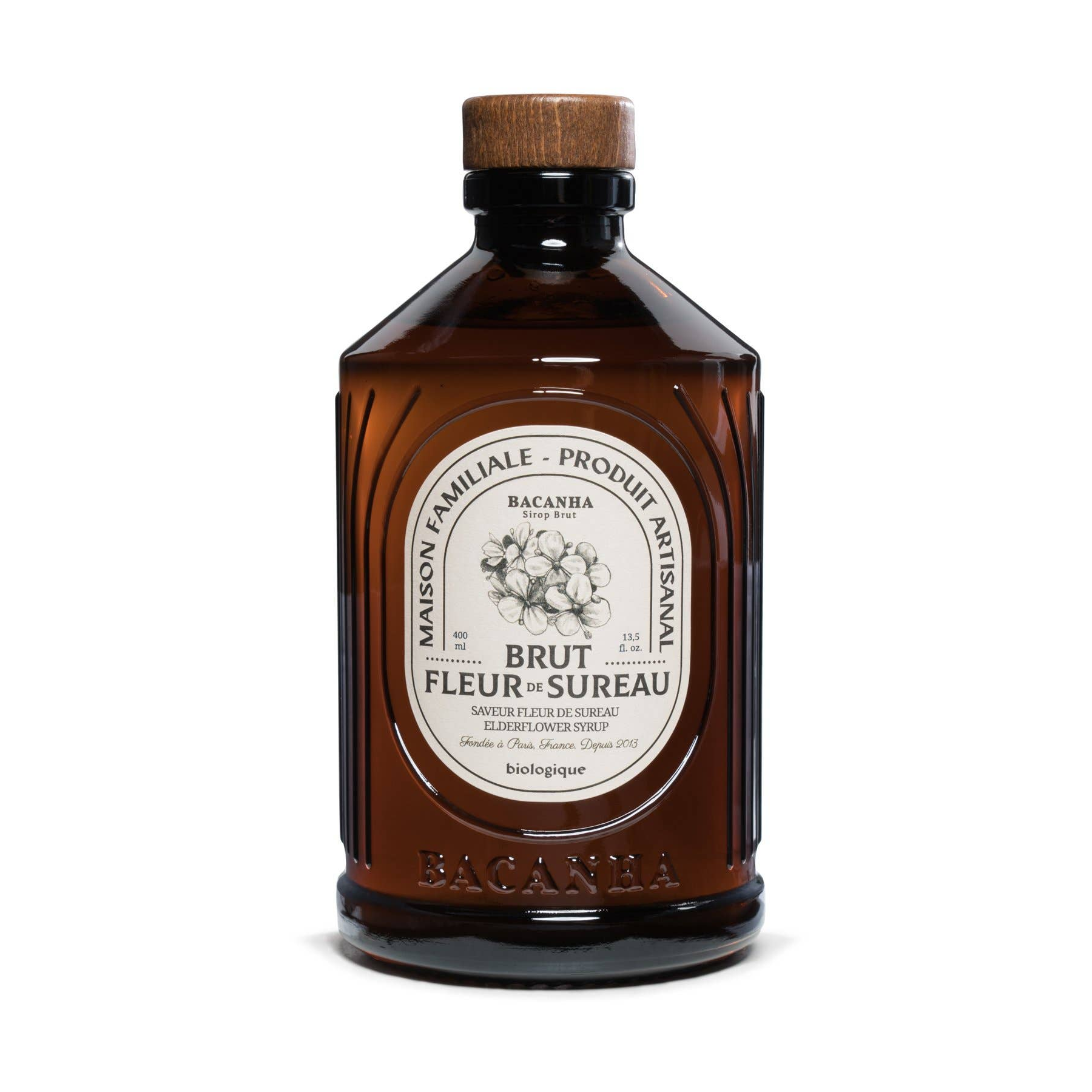 Bacanha Bio-Holunderblütensirup (400ml) - Gourmet Markt