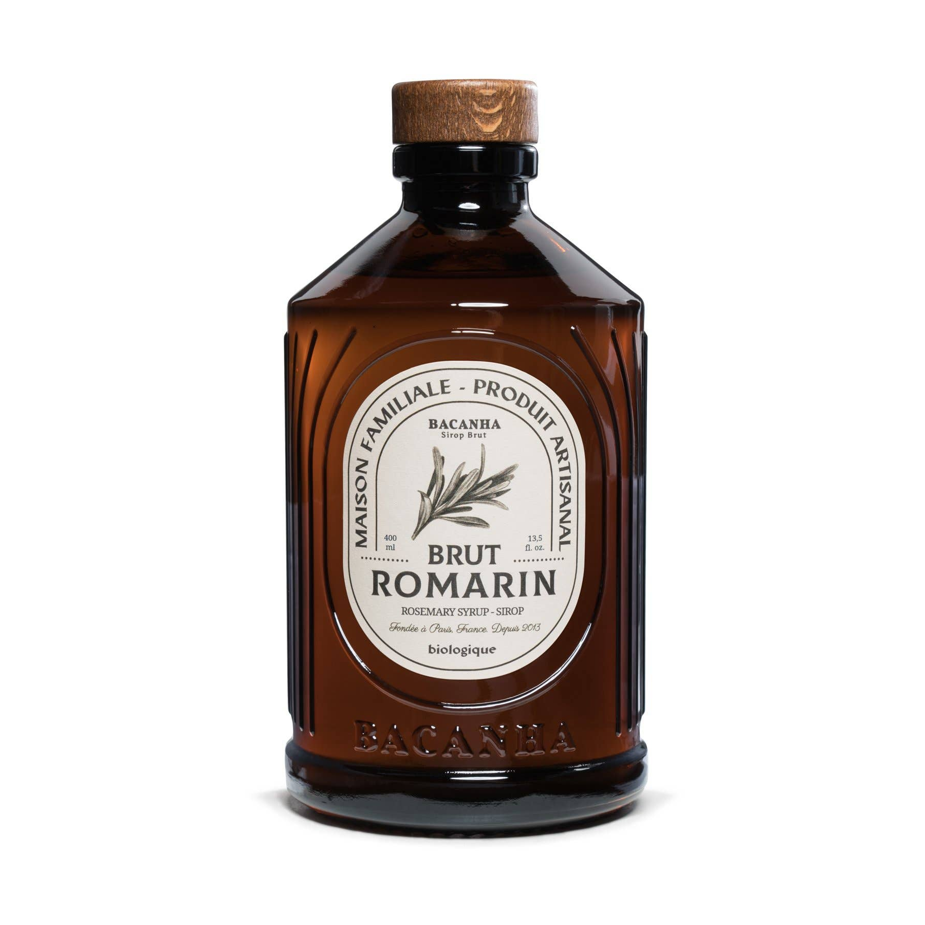Bacanha Bio-Rosmarinsirup (400ml) - Gourmet Markt