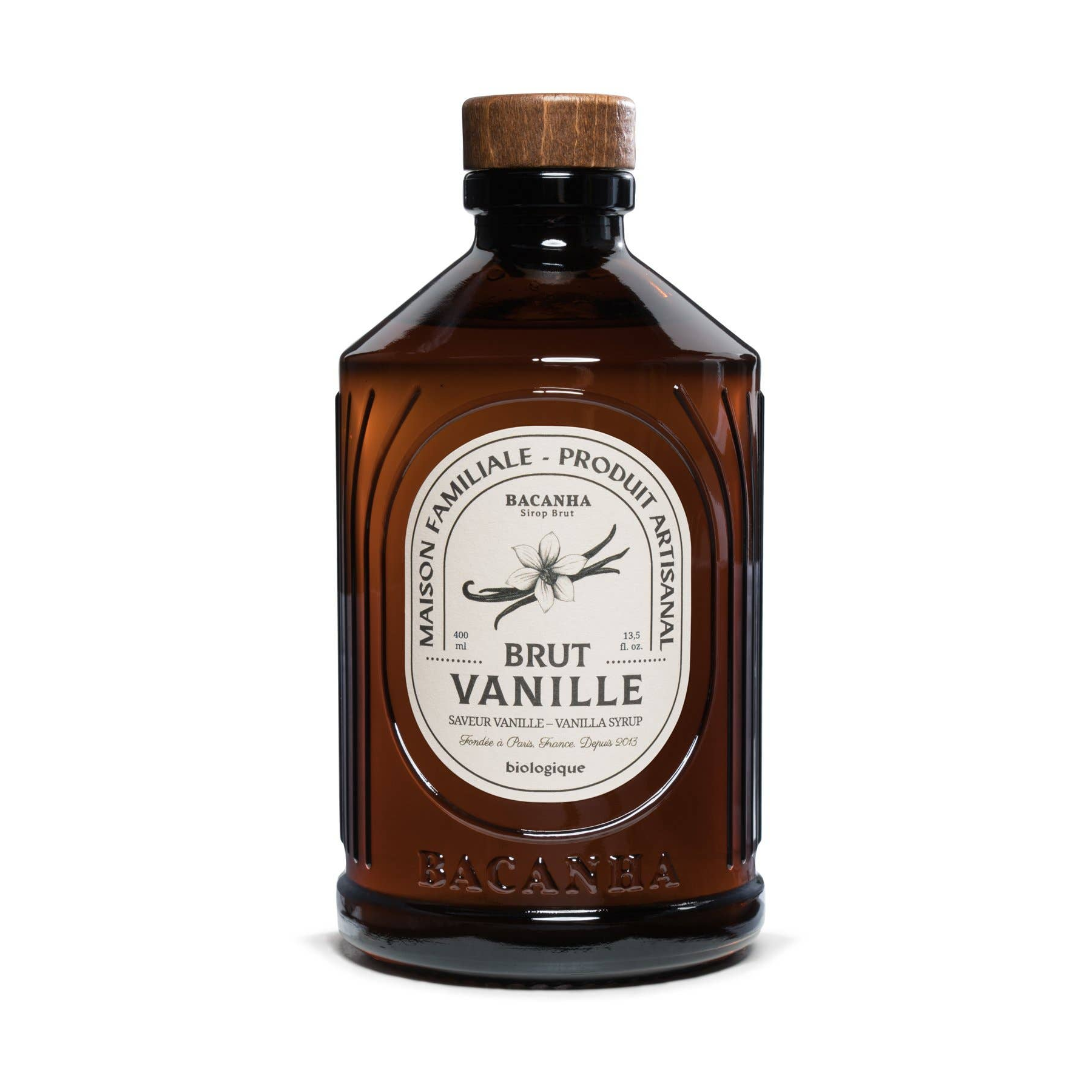 Bacanha Bio-Vanillesirup (400ml) - Gourmet Markt