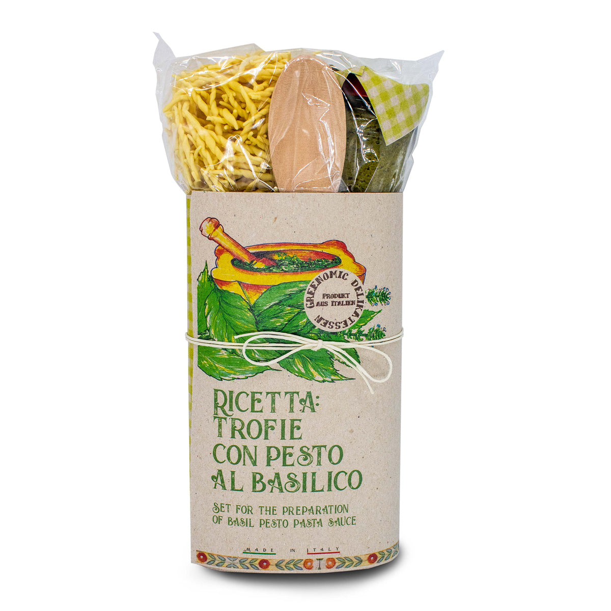 Greenomic Pasta Kit Trofie al Pesto (250g) - Gourmet Markt