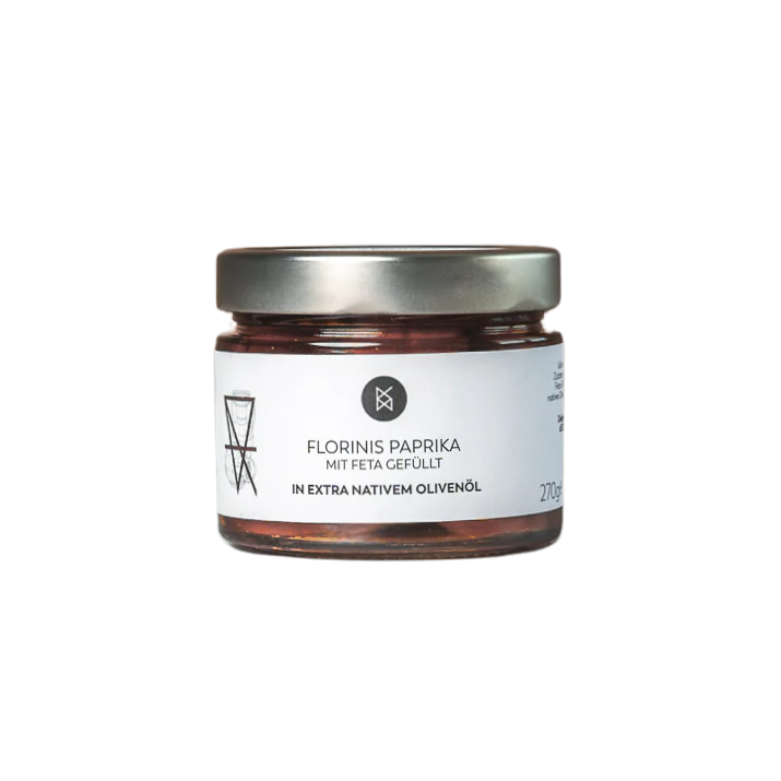 Deligreece Florinis Paprika - Mit Feta Gefüllt (270g) - Gourmet Markt