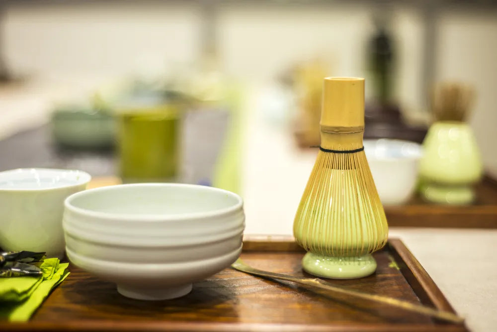 Keiko Matchabesenhalter, hellgrün - Gourmet Markt