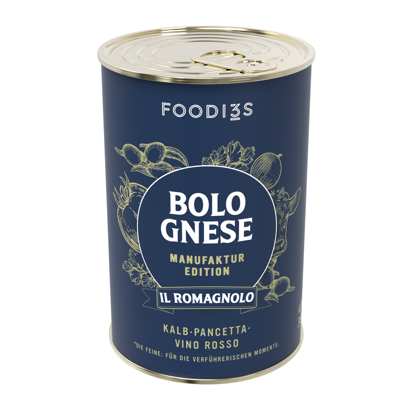 3 Foodies Bolognese Il Romagnolo (400g) - Gourmet Markt