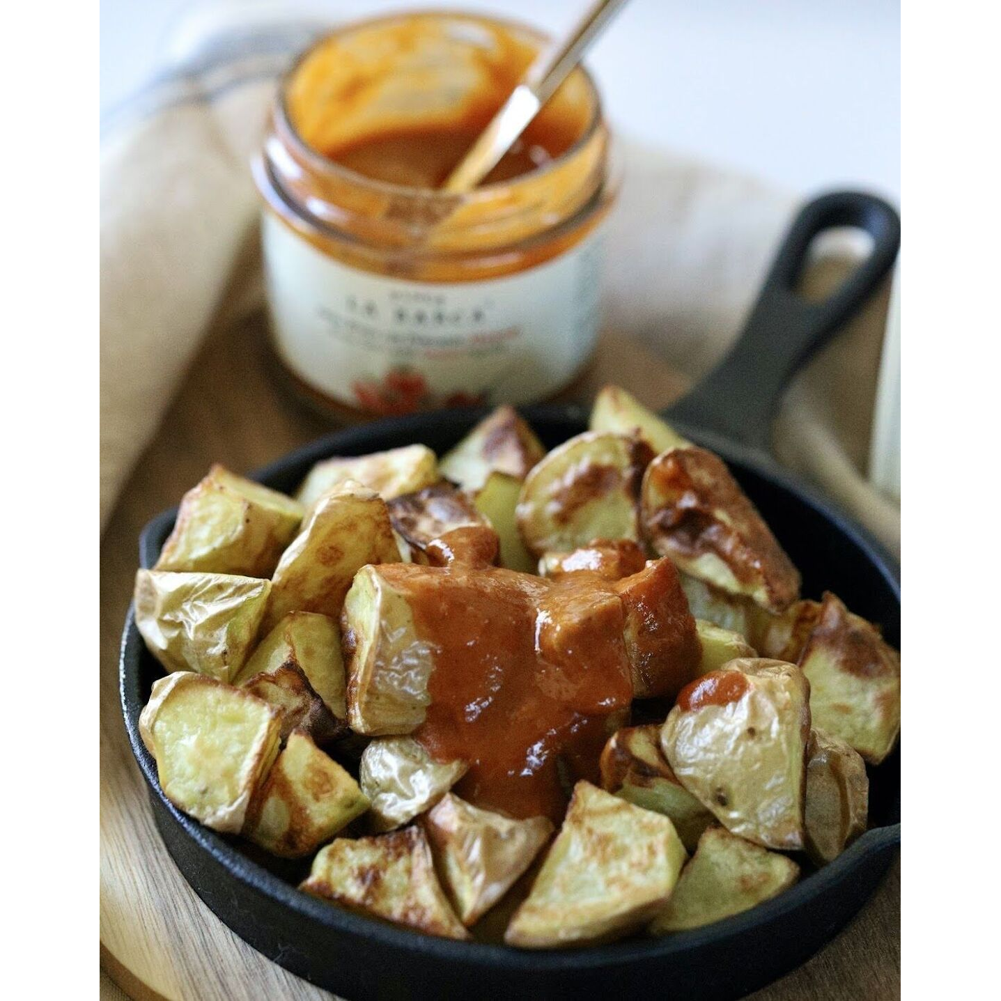 Finca La Barca Salsa Brava mit geräuchertem Paprika (110g) - Gourmet Markt