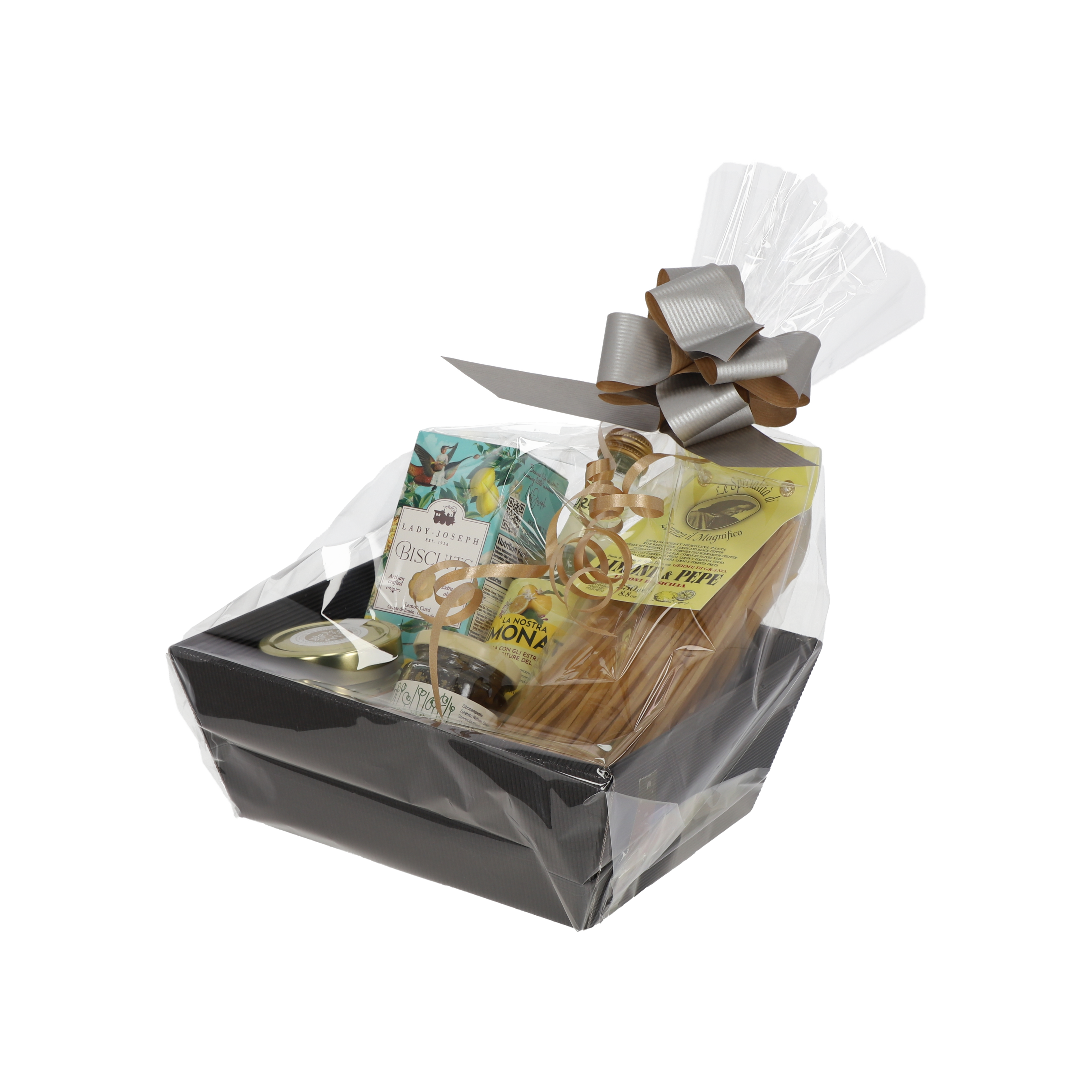 Gourmet Markt Geschenkkorb "Lemon" ohne Alkohol - Gourmet Markt