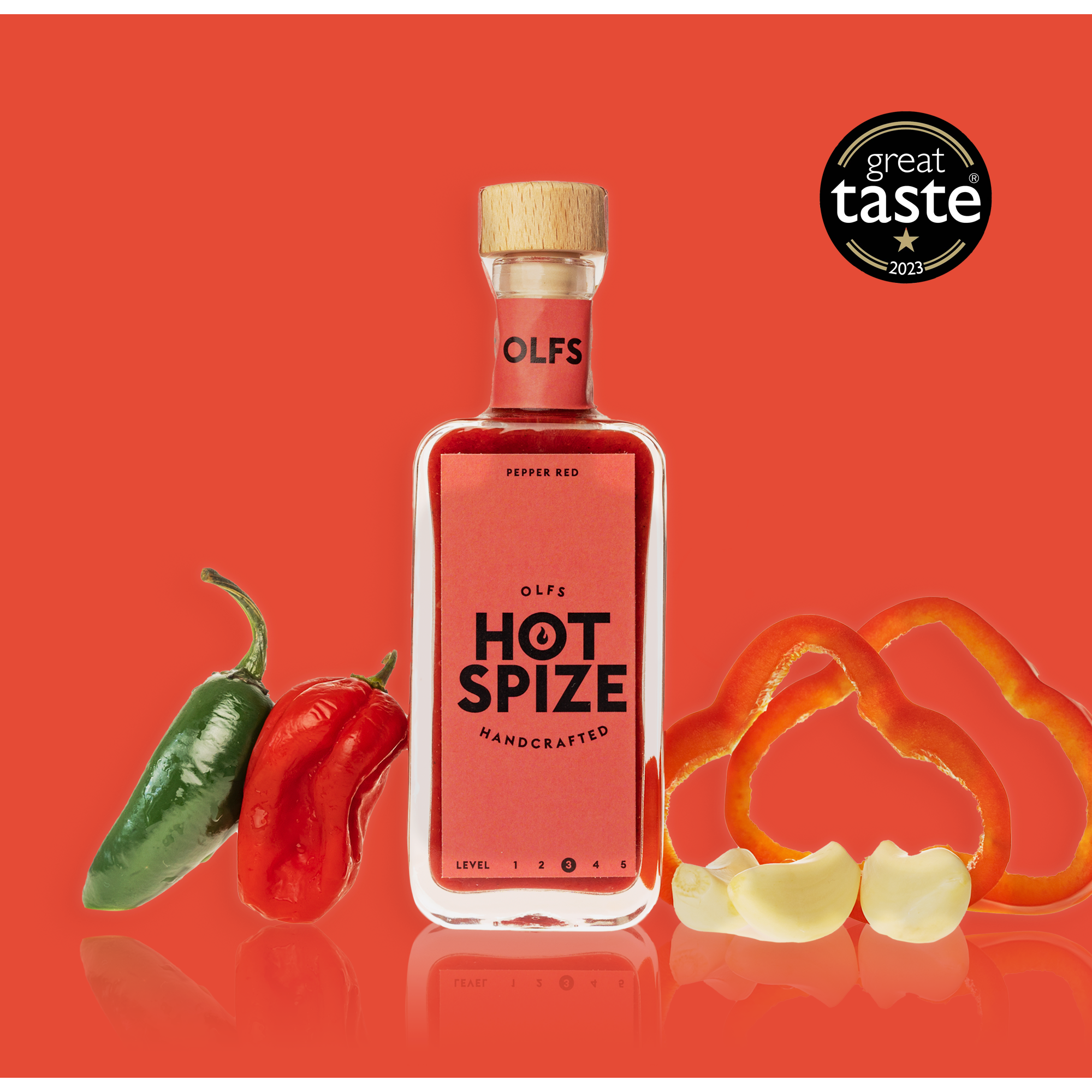Olfs Hot Spize Pepper Red (100ml) - Gourmet Markt