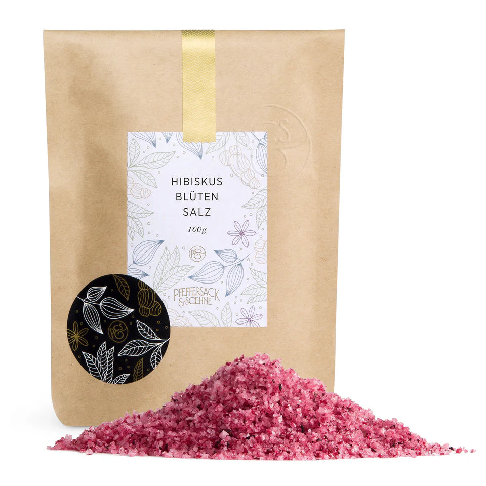 Hibiskusblütensalz Nachfüllbeutel (100g)