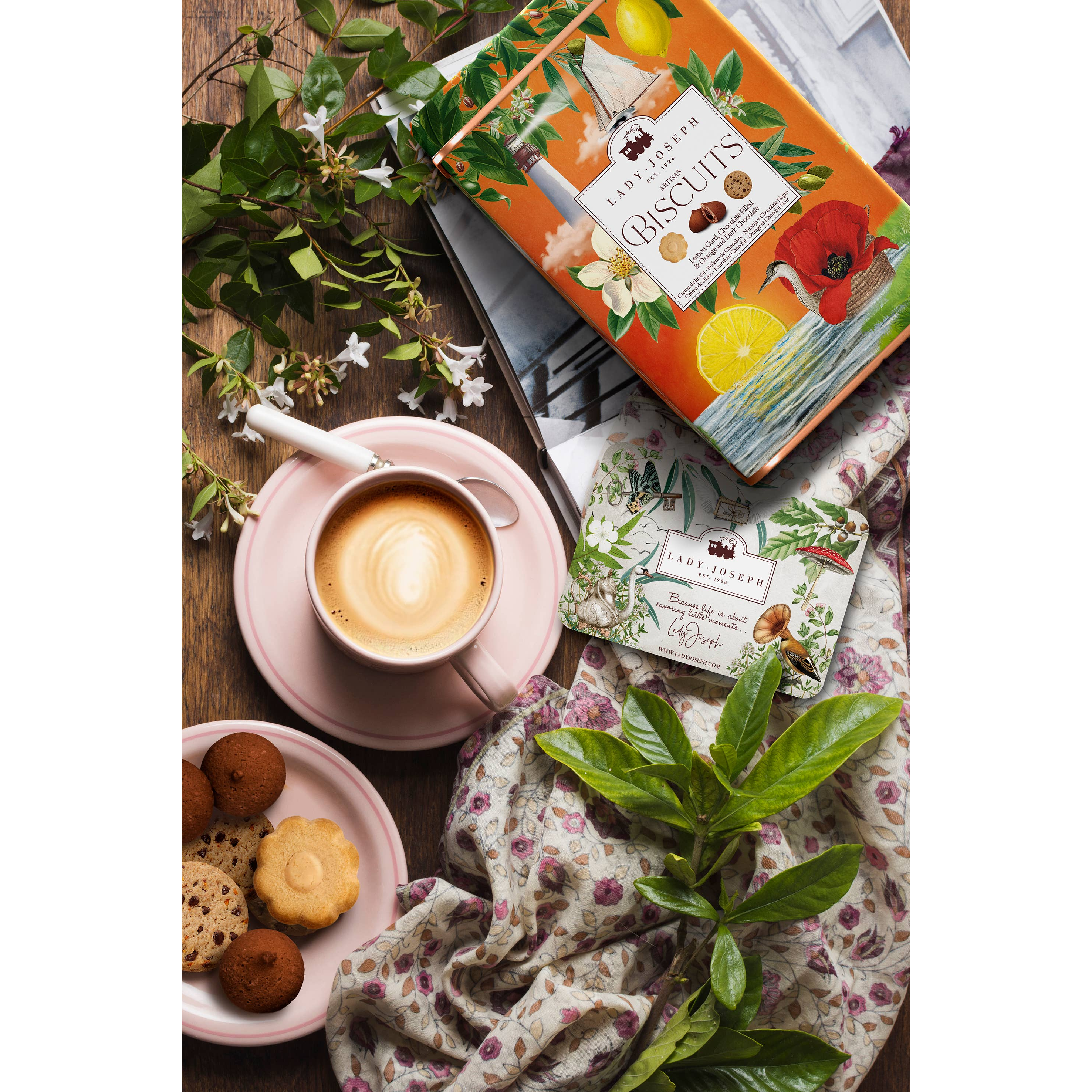 Lady Joseph Biscuits in der Metalldose (300g) - Gourmet Markt