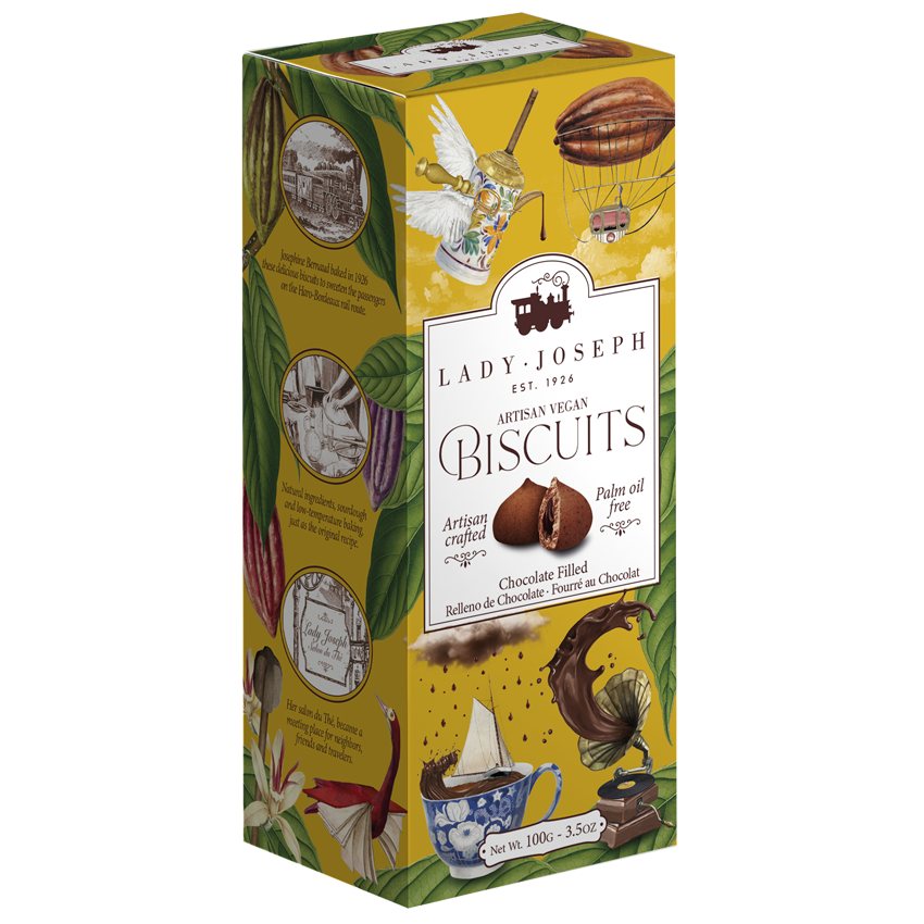 Lady Joseph Kekse mit Schokoladenfüllung (100g) - Gourmet Markt