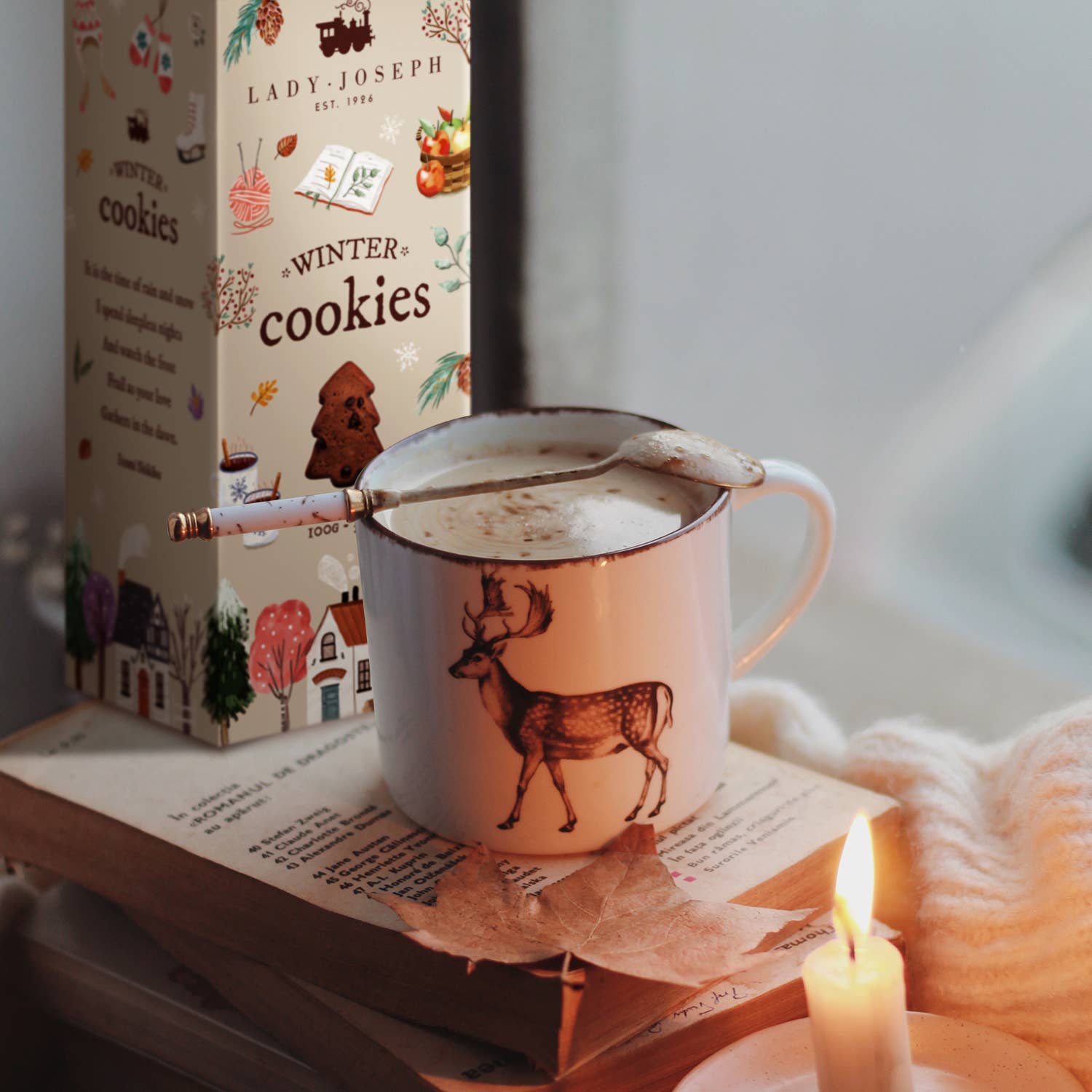 Lady Joseph Schokoladenkekse Winterausgabe (100 g) - Gourmet Markt