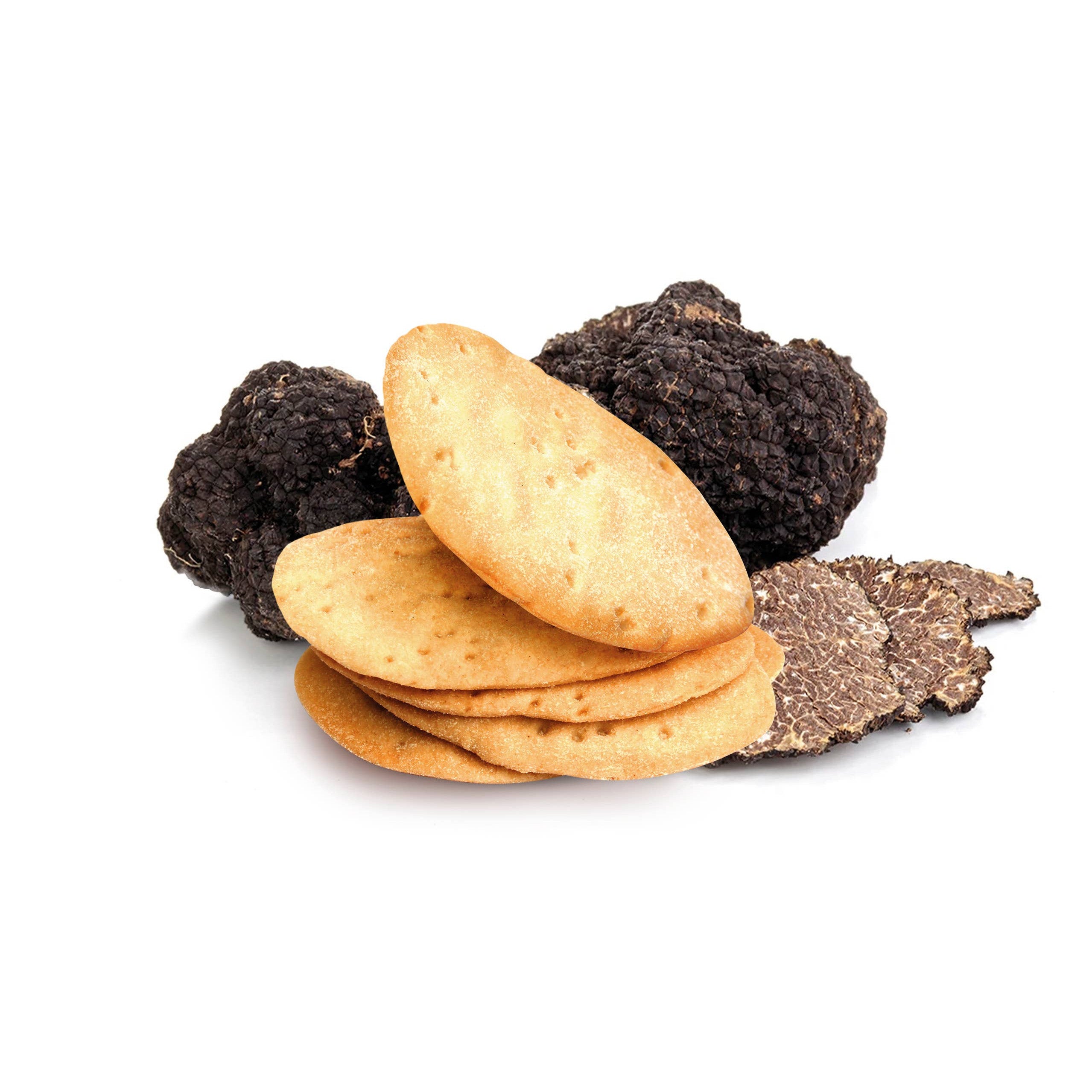 Lady Joseph Cracker mit Schwarzem Trüffel und Olivenöl, vegan (100g) - Gourmet Markt