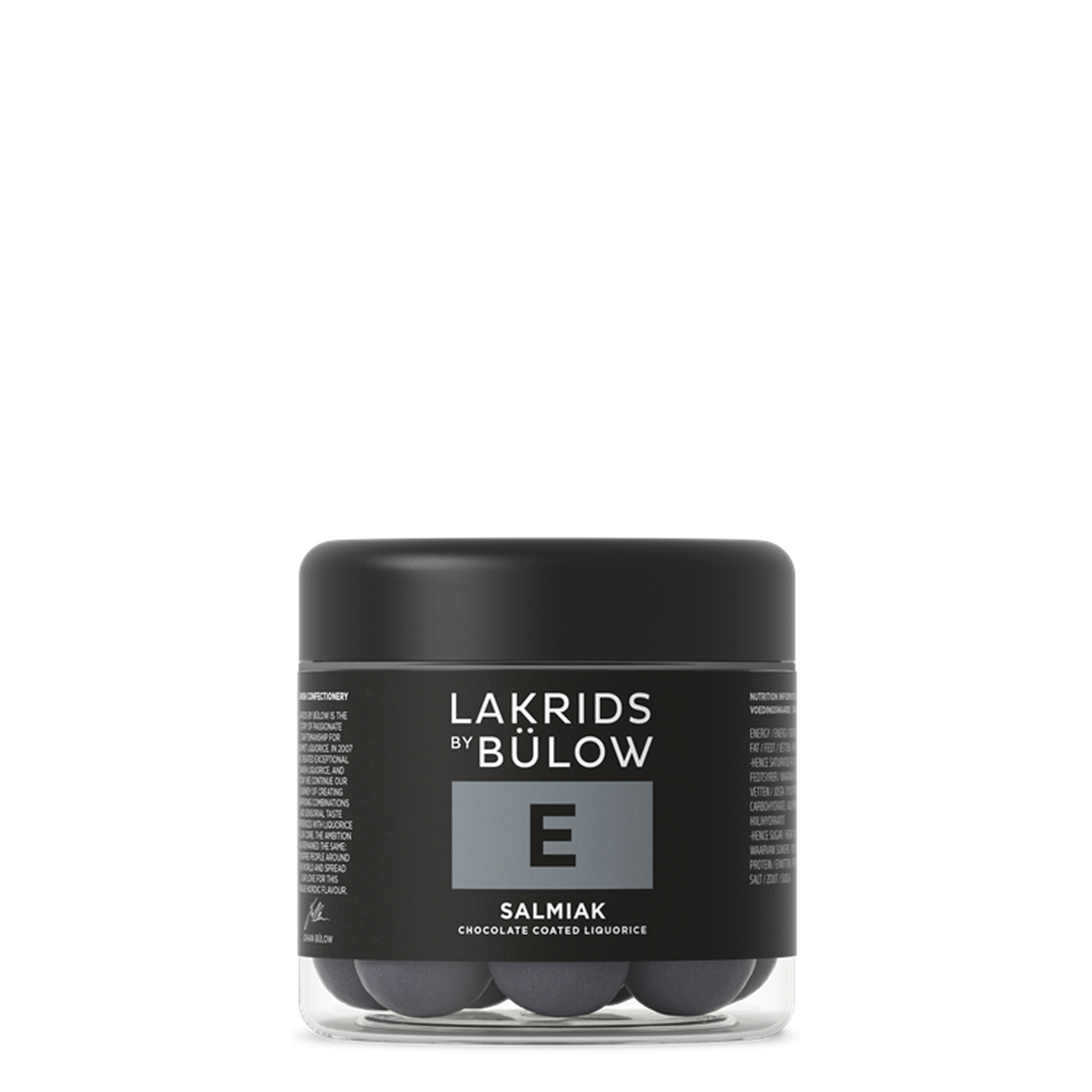 Lakrids by Bülow E - Salmiak (125g) - Gourmet Markt