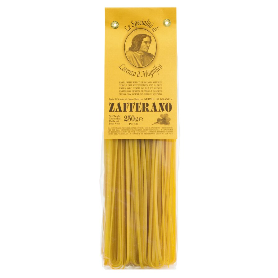 Lorenzo il Magnifico Tagliatelle mit Safran (250g) - Gourmet Markt