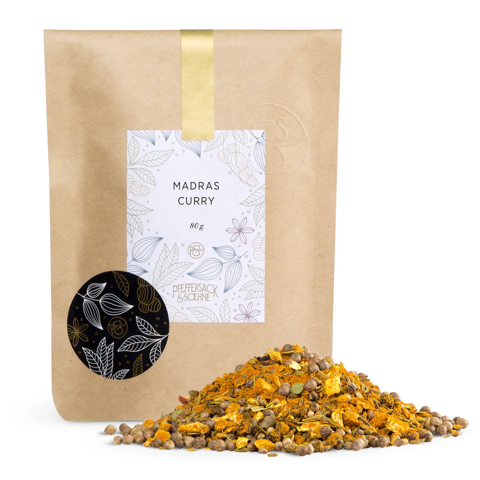 Madras Curry Nachfüllbeutel (80g)