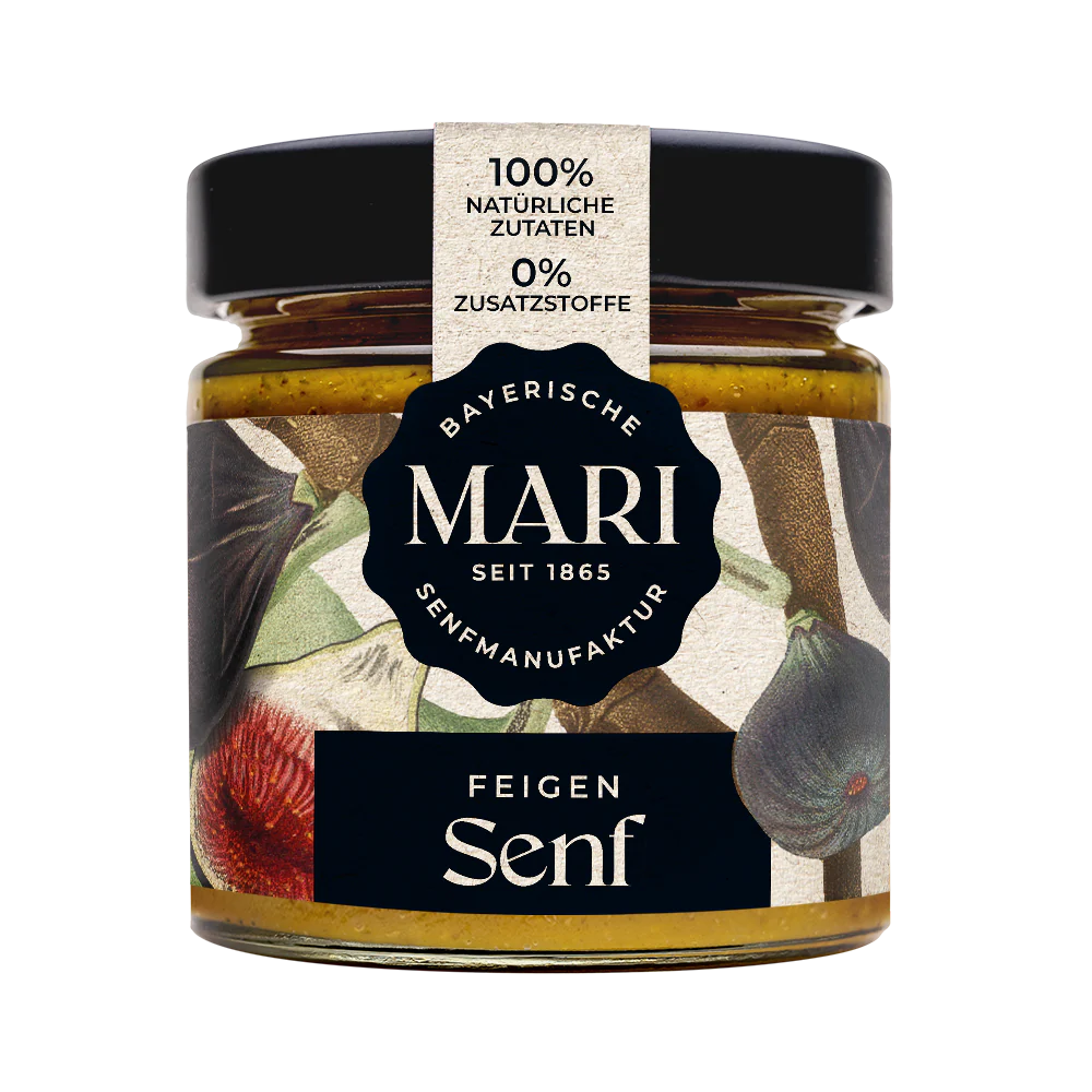 Mari Senfmanufaktur Feigen-Senf (180ml) - Gourmet Markt