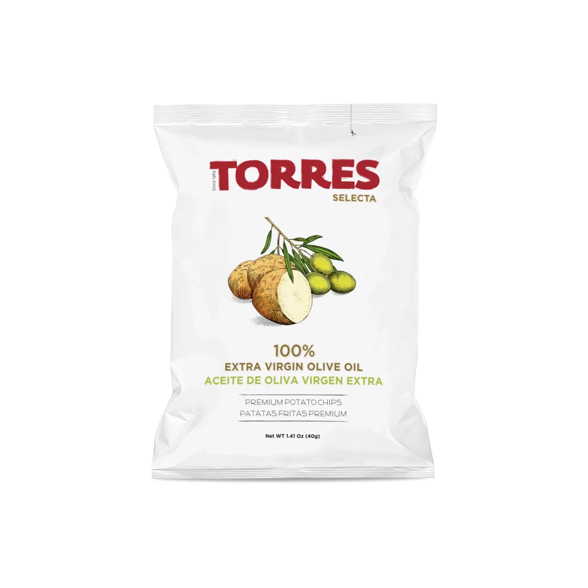 Torres Kartoffelchips mit Olivenöl (40g) - Gourmet Markt