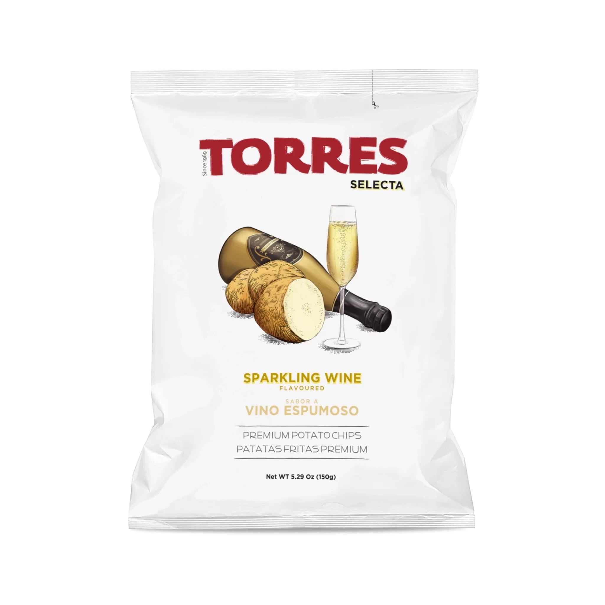 Torres Kartoffelchips mit Schaumwein (150g) - Gourmet Markt