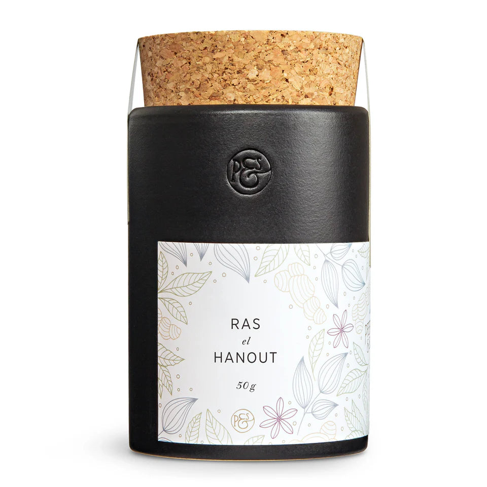 Pfeffersack & Söhne Ras el Hanout Keramikdose (50g) - Gourmet Markt