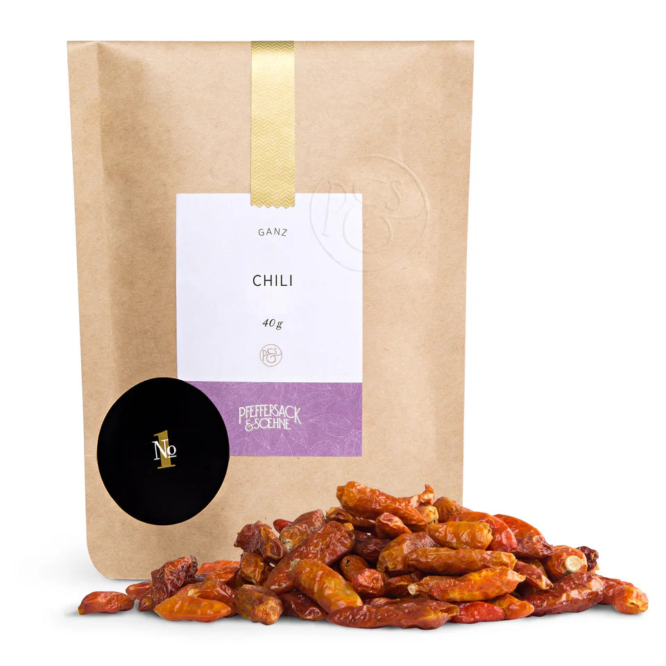 Pfeffersack & Söhne Chili Nachfüllbeutel (40g) - Gourmet Markt
