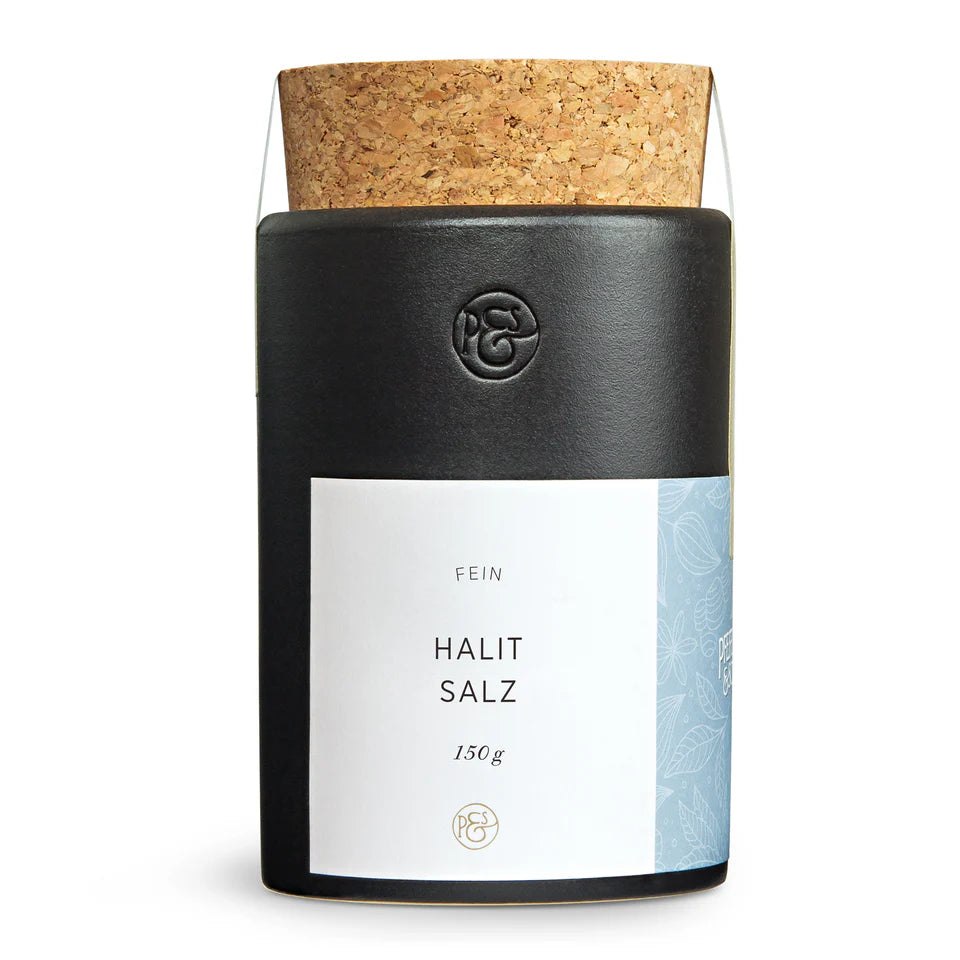 Pfeffersack & Söhne Halitsalz Keramikdose (150g) - Gourmet Markt