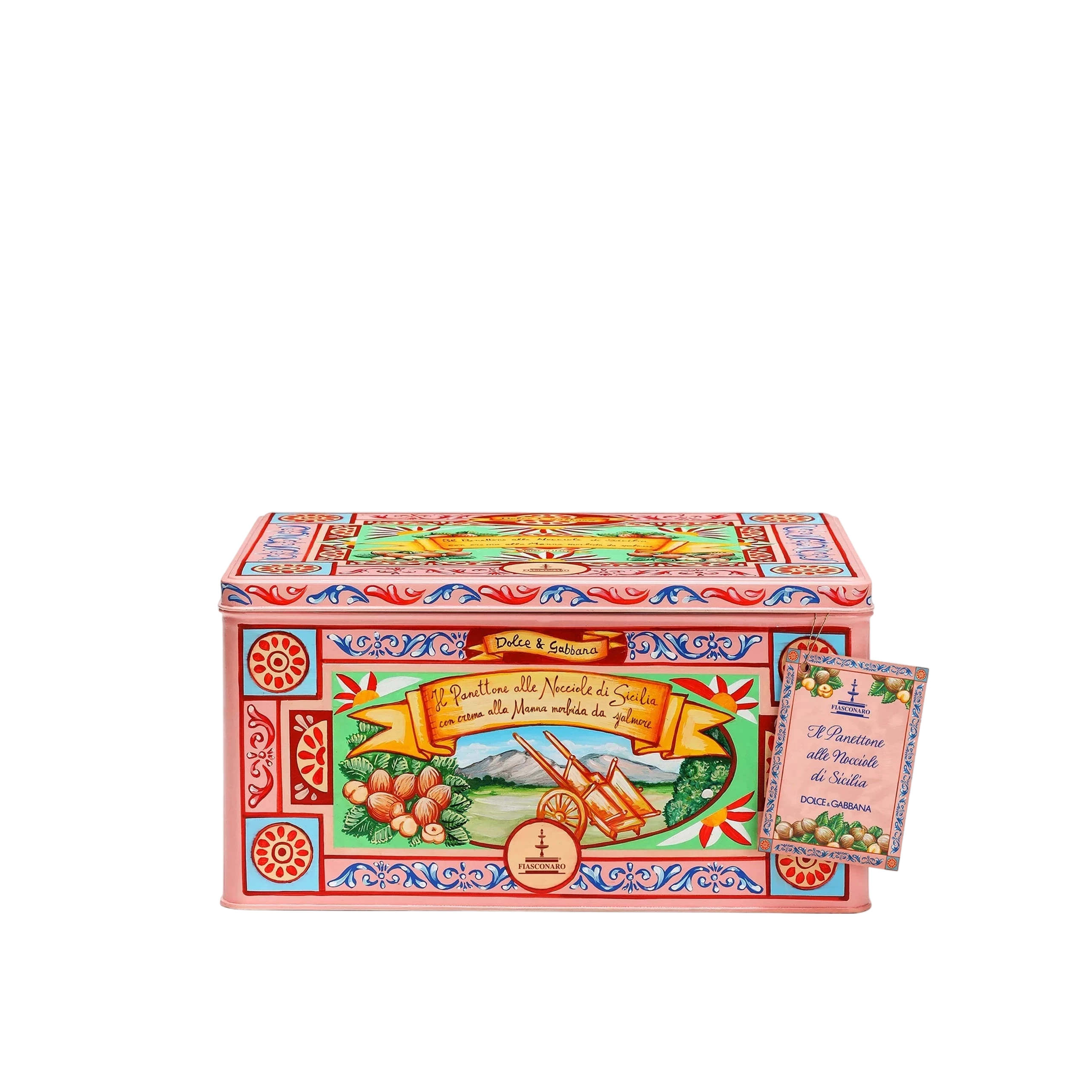 Fiasconaro Panettone mit Haselnuss und Manna Creme D&G (800g+200g) - Gourmet Markt