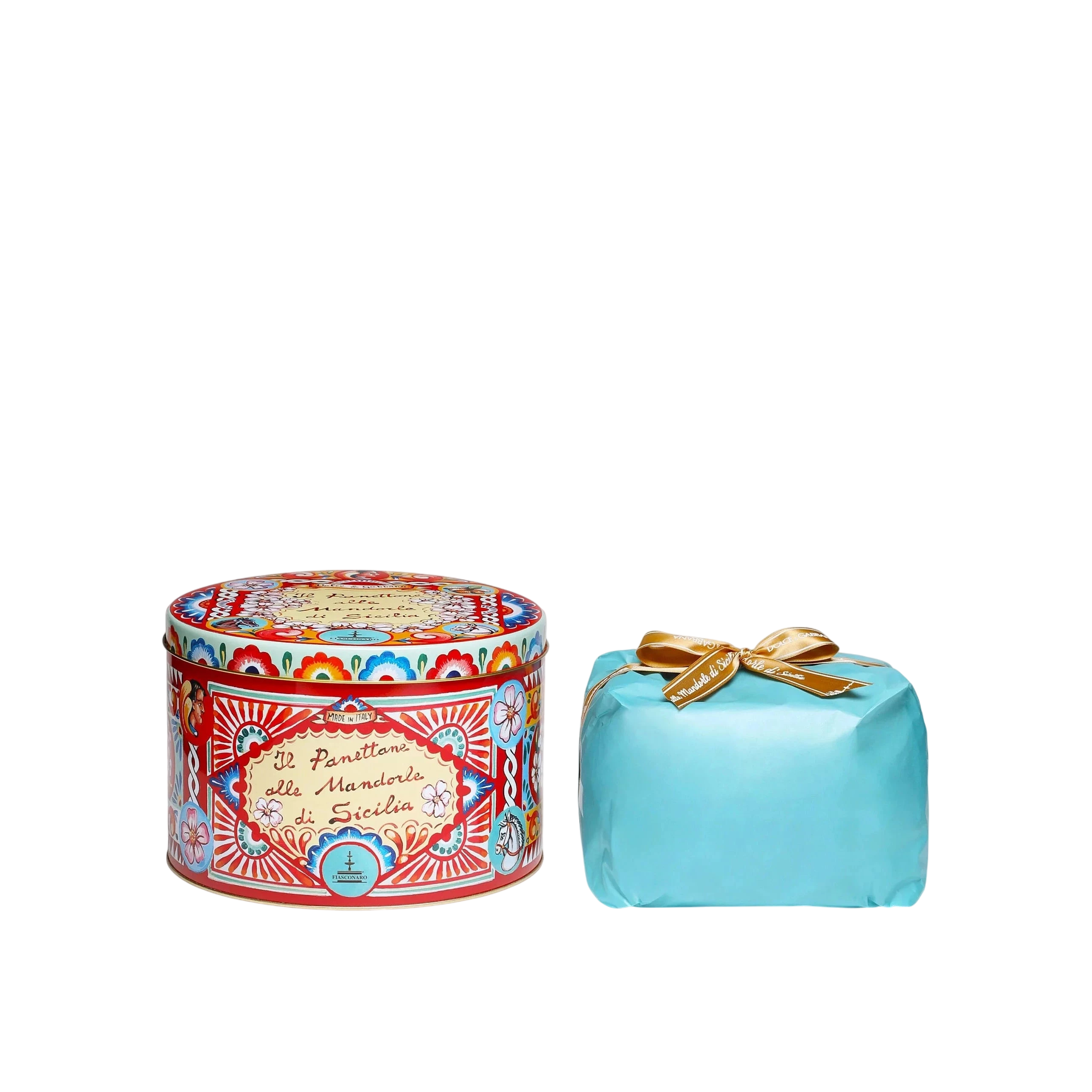 Panettone mit sizilianischen Mandeln D&G (1000g)